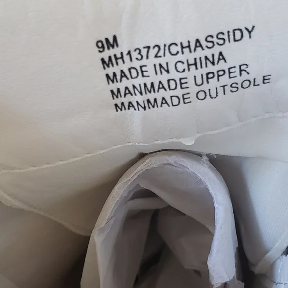 MIA Tauren Faux Leather Combat Boots Women's Size 9 Chassidy White Malta - Picture 12 of 16